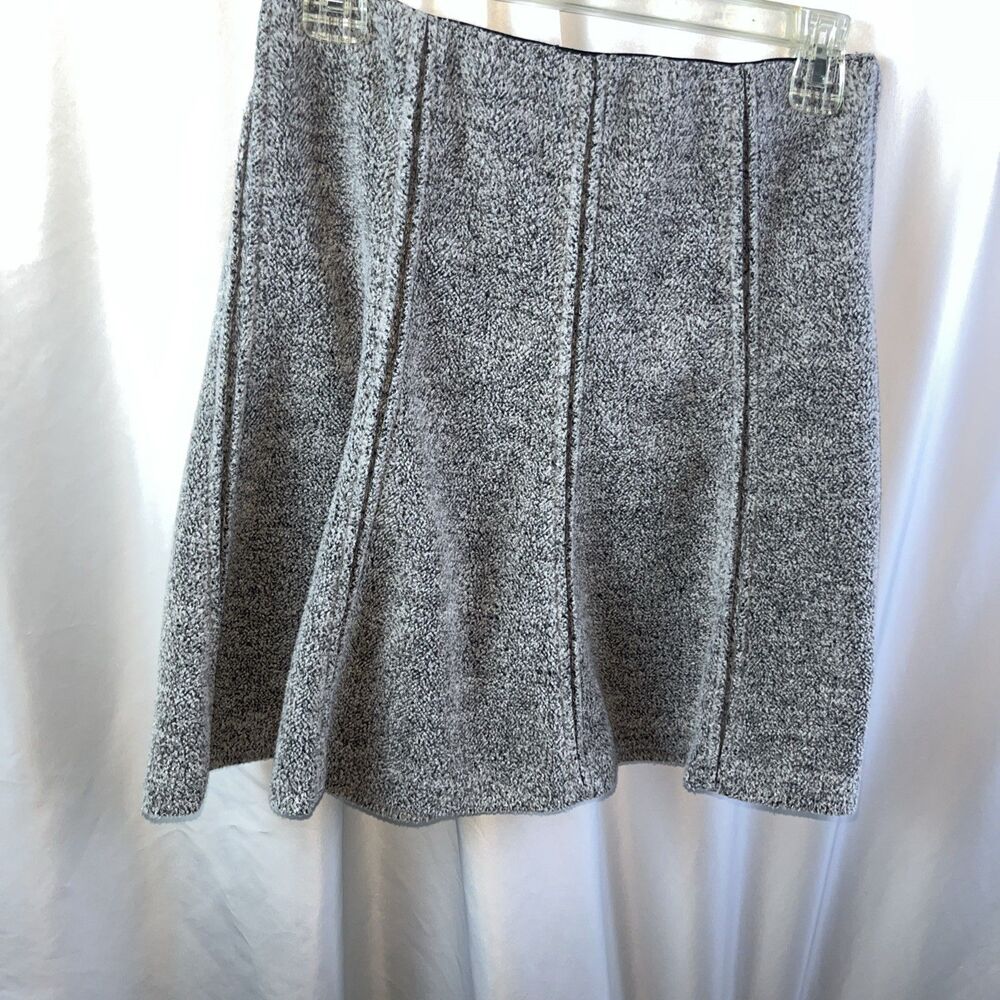 Loft Petite Women’s Soft Fleece Stitched Pleat Mini Skirt A-line Size XSP